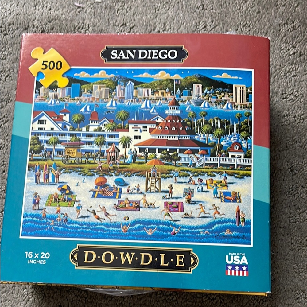 San Diego 500-Piece Puzzle by Dowdle